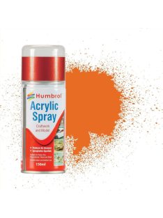 Humbrol - HUMBROL ACRYLIC HOBBY SPRAY 150ML No 18 Orange