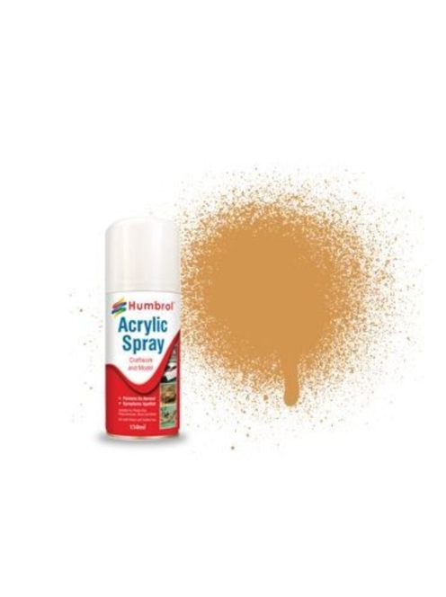 Humbrol - HUMBROL ACRYLIC HOBBY SPRAY 150ML No 63 Sand