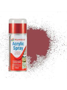   Humbrol - ACRYLIC HOBBY SPRAYS 150ML No 73 Matt Wine red Oxide - Modellers Spray 150 ML