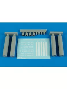 Aerobonus - 1/48 Compressed gas bottles - oxygen