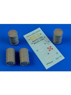 Aerobonus - 1/48 US 55 gallon barrels (vertical position)