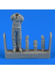 Aerobonus - 1/48 German WWII Tank crew - Trooper A