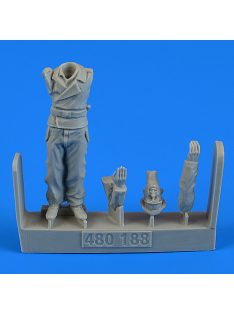 Aerobonus - 1/48 German WWII Tank crew - Commander