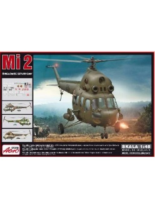 Aeroplast - 1:48 Mi-2 Attack Helicopter