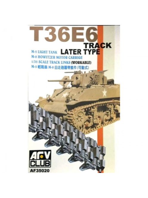 Afv-Club - TRACKS M3/M5 METAL CLEAT