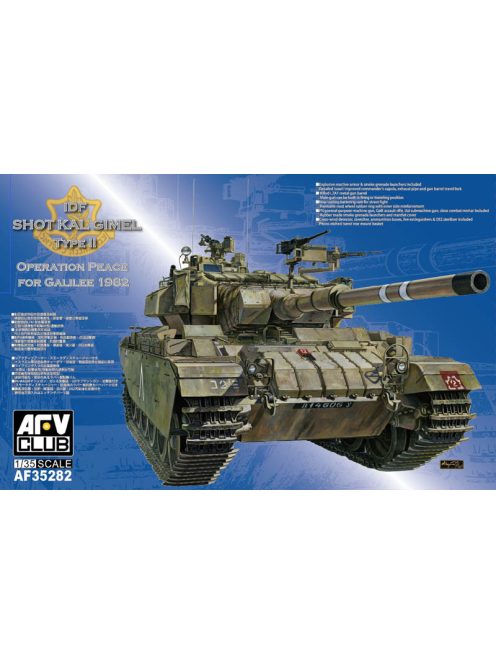 Afv-Club IDF Shot Kal Gimel Type II Operation Peace for Galilee 1982
