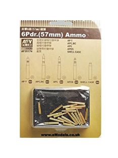 Afv-Club - 20 Pdr ammo (57mm) 20 assorted pcs.