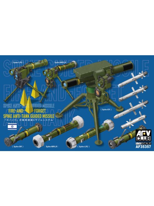 AFV-Club - SPIKE Fire-and-Forget Anti Tank Guided Missile