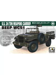 Afv-Club - WC-51 4X4 Weapons Carrier Dodg