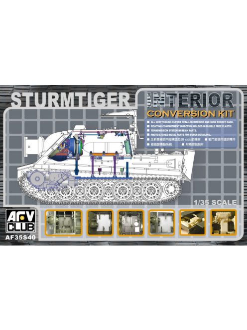 Afv-Club - STURMTIGER INTERIOR SET
