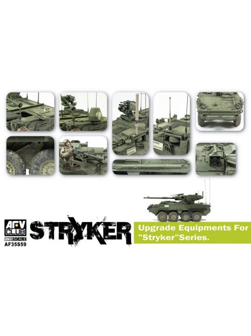 Afv-Club - Upgrade equipments for STRYKER serie