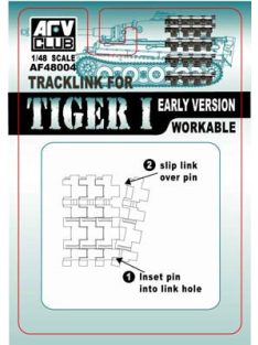 Afv-Club - TRACK LINK TIGER I EARLY