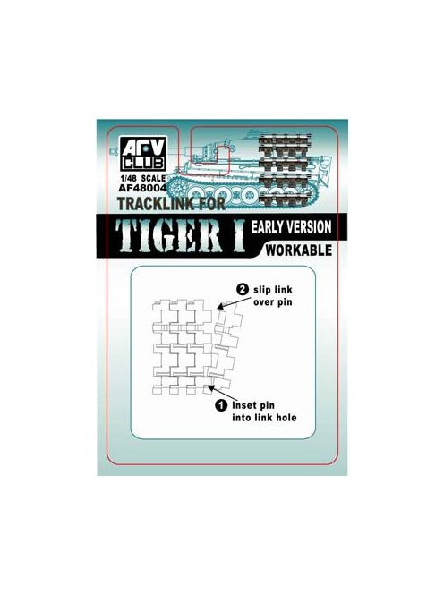 Afv-Club - TRACK LINK TIGER I EARLY