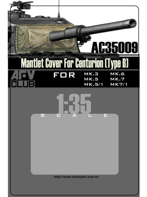 AFV-Club - Mantlet Cover for Centurion - Type B