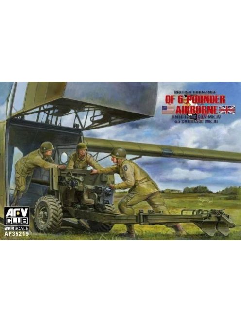 Afv-Club - British Mk.4 6pdr airborne anti-tank Gun