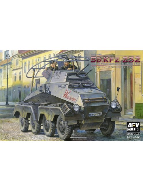 Afv-Club - SD.KFZ.232 Schwere Panzerspähwagen 8 Rad