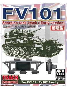   Afv-Club - Scorpion/scimitar CVR Family Workable tr track (early type)