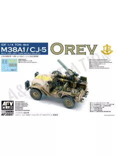   AFV-Club - IDF 1/4 TON 4x4 M38A1/CJ05 An-ti Tank Missile Vehicle
