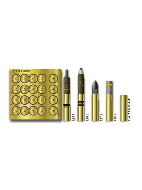 Afv-Club - Us 75mm Gun Ammo