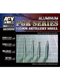 AFV-Club - 155MM ARTILLERY SHELL PGK SERIES