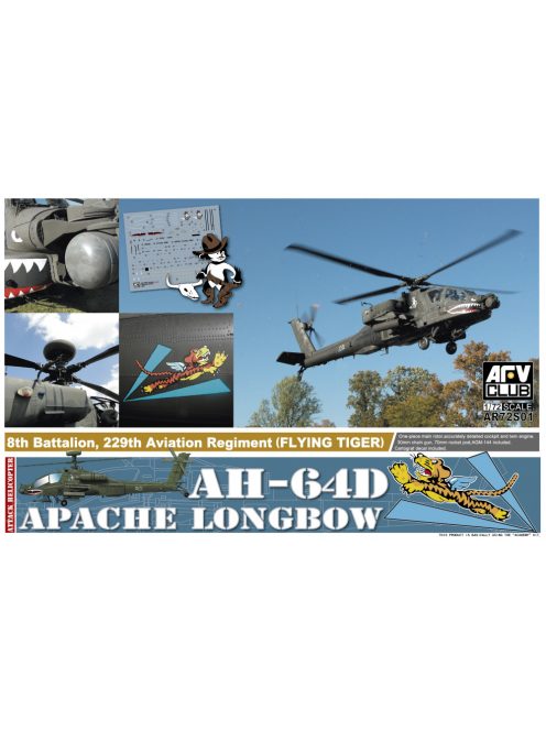 Afv-Club - AH-64D Apache Longbow (the plastic parts of injection from ACADEMY)