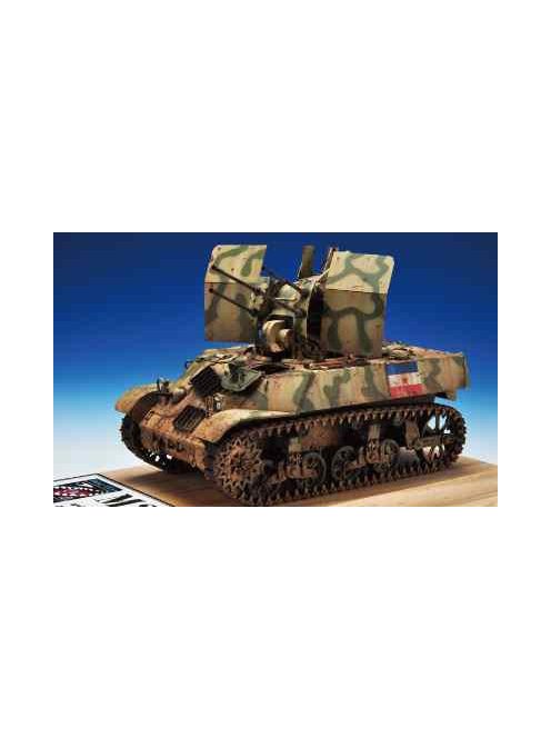 Afv-Club - M3A3 With Quad 20Mm Flak-38V