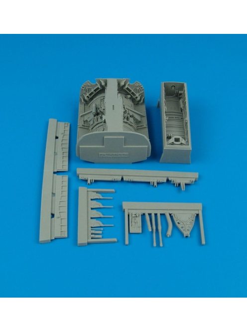 Aires - F-8 Crusader wheel bay Für Trumpeter Bausatz