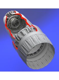 Aires - MiG 23 Flogger exhaust nozzle - opened