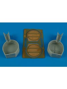 Aires - Bf 109F wheel bay for Hasegawa