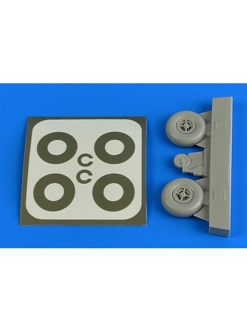 Aires - Bucker Bu 131 wheels & paint masks