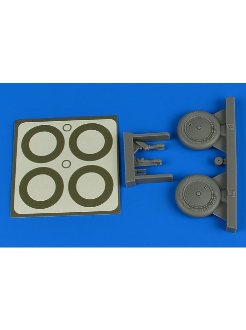 Aires - I-16 wheels & paint masks for ICM/HAS/REV