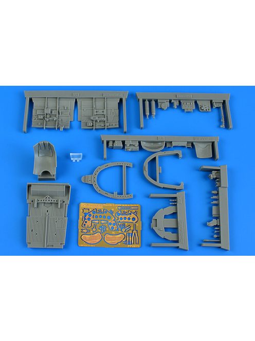 Aires - Macchi C.205V serie I cockpit set ITALERI