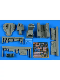   Aires - MiG-21MF Fishbed J cockpit set - early v. for Trumpeter