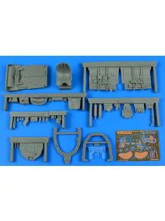   Aires - Macchi C.205V Veltro serie III cockpit set for Italeri