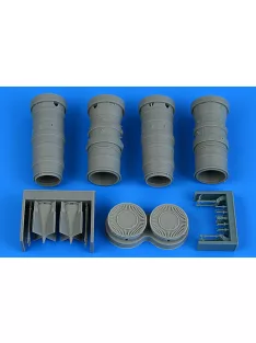 Aires - Gloster Meteor F.8/FR.9 exhaust nozzles for Revell