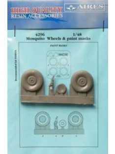 Aires - 1/48 Mosquito wheels & paint masks for TAMIYA kit