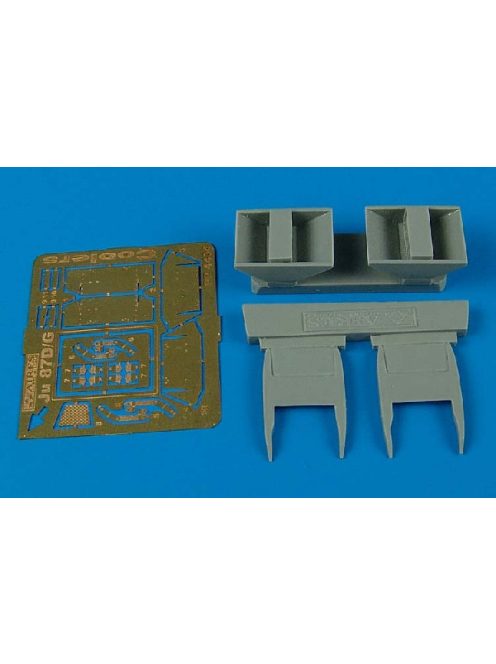 Aires - Junkers Ju 87D Stuka air coolers for Hasegawa