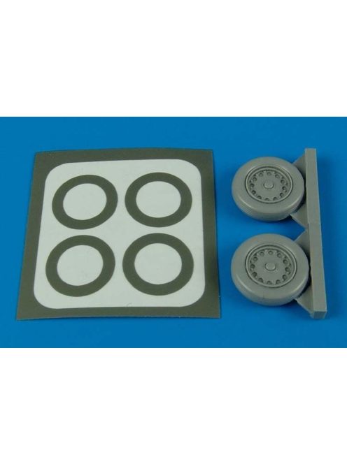 Aires - J35 Draken wheels & paint masks für Hasegawa Bausatz
