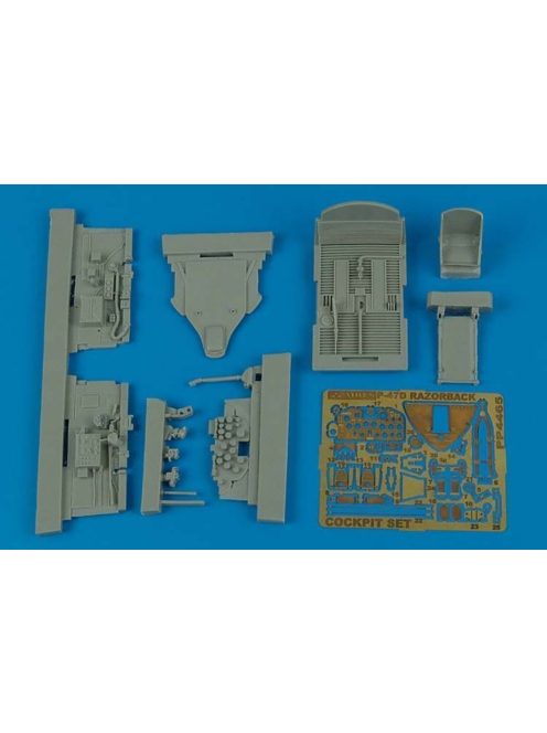 Aires - P-47D Razorback cockpit set (TAMIYA)