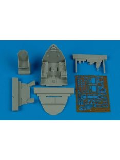 Aires - F4U-7 Corsair cockpit set for Hasegawa