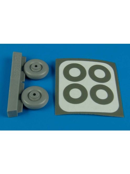 Aires - Macchi MC.200 Saetta wheels & paint mask
