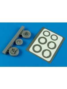 Aires - 1/48 T-28 Trojan wheels & paint masks