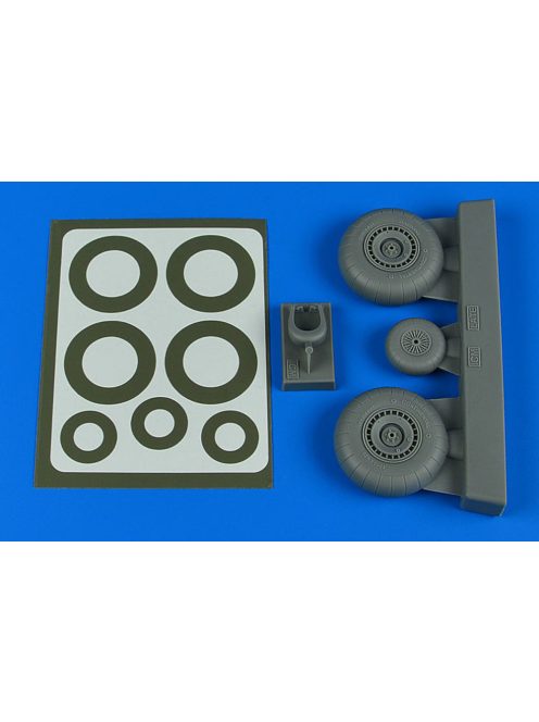 Aires - Do 217N wheels & paint masks - late A for ICM