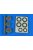 Aires - B-26K Invader wheels & paint masks - early - Diamond Pattern