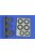 Aires - B-26K Invader wheels & paint masks - late - Diamond Pattern
