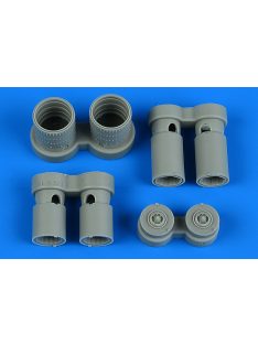   Aires - 1/48 F5/F Tiger II exhaust nozzles for AFV CLUB/EDUARD kit