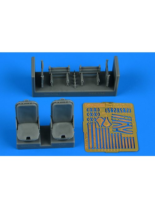 Aires - 1/48 Sea King HAR Mk.3/5/AEW Mk.2A pilot & co-pilot seats for HASEGAWA kit