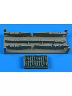   Aires - Sepecat Jaguar GR.1/GR.1a pylons without covers for Airfix