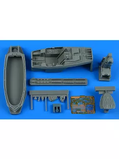 Aires - F-22A Raptor cockpit set for Academy