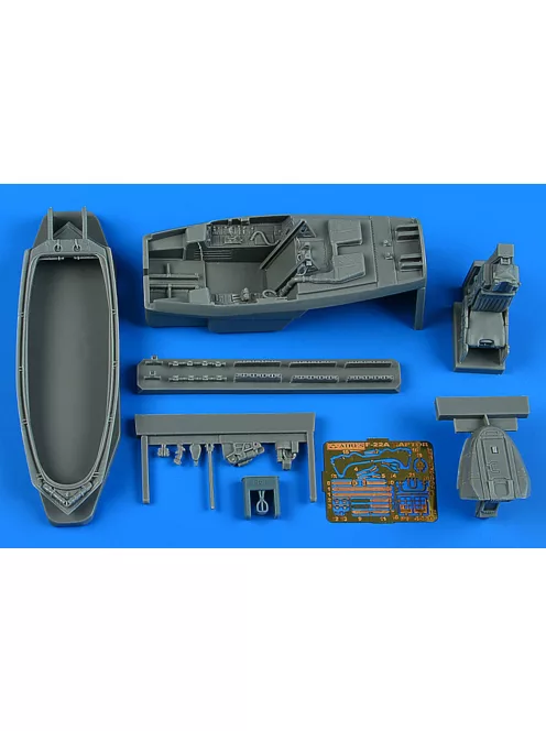 Aires - F-22A Raptor cockpit set for Academy